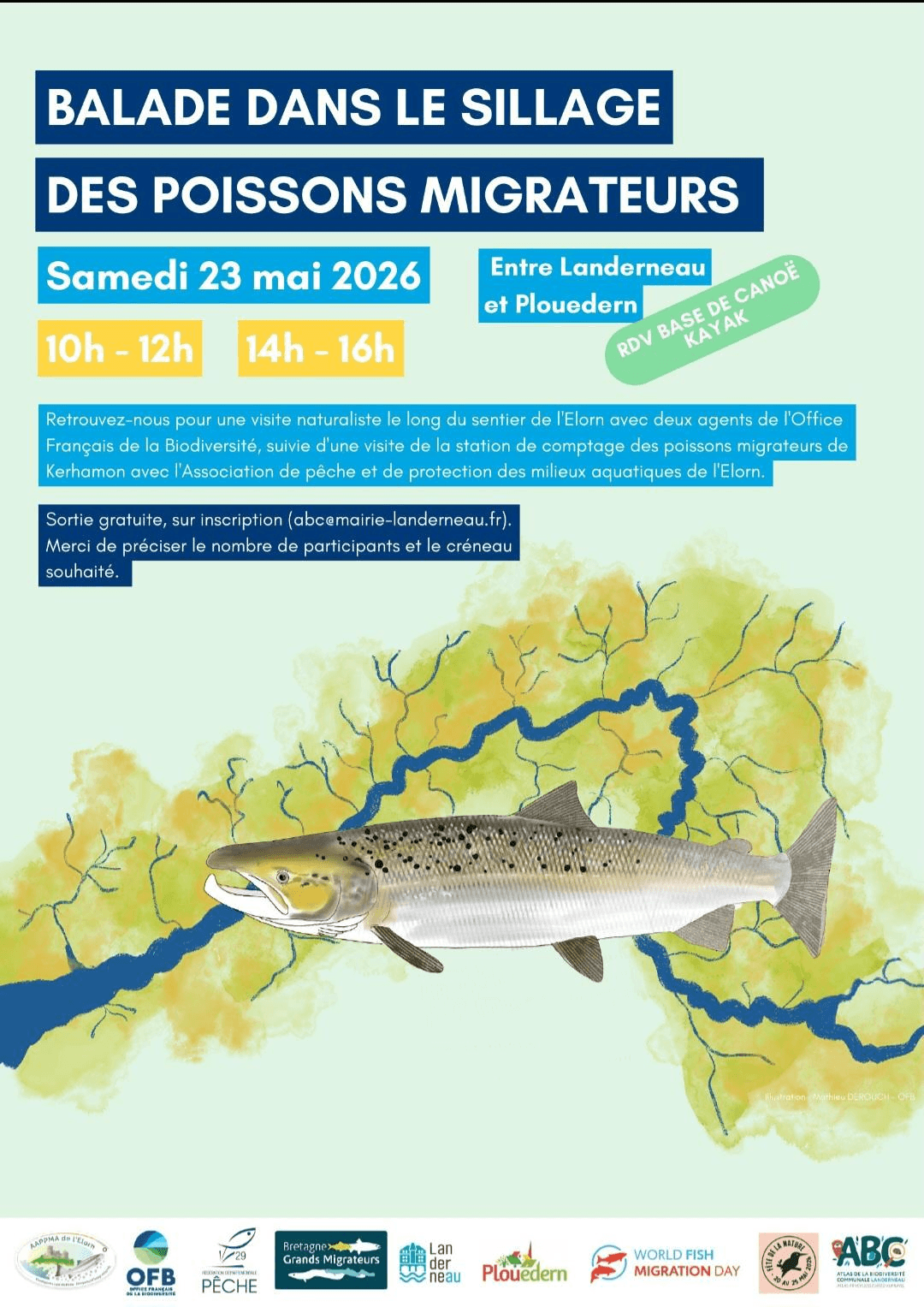 We are river people – Tout savoir sur le saumon dans l&rsquo;Elorn – 21 – 23 mai Landerneau.